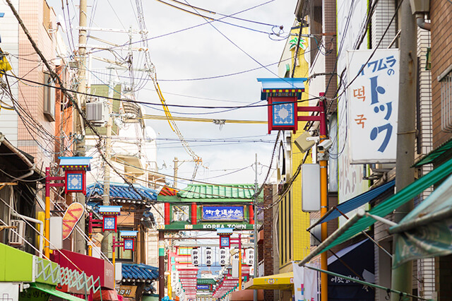 大阪市生野区コリアタウン